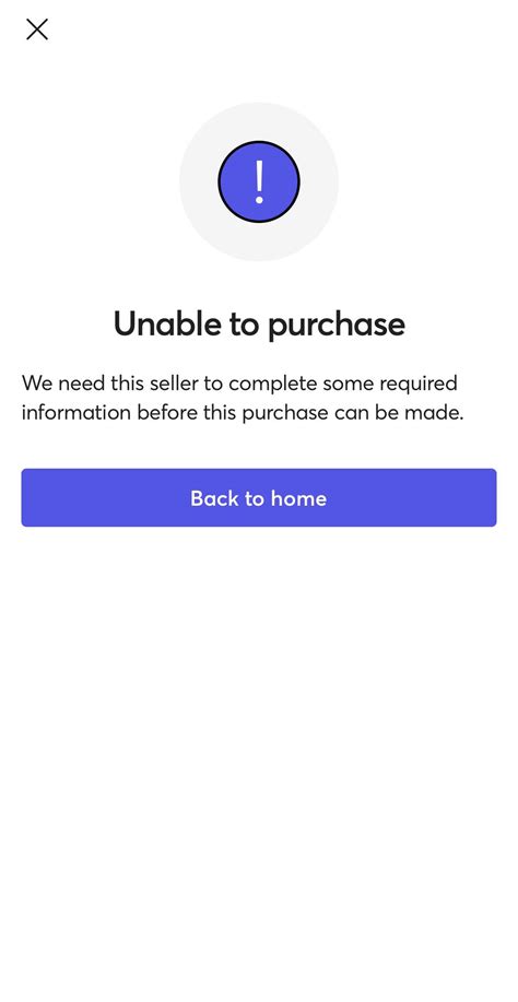 unable to purchase mercari.